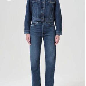 agolde 90S PINCH WAIST JEAN 104310, Colour: RANGE, Size: 24 brand new without ta